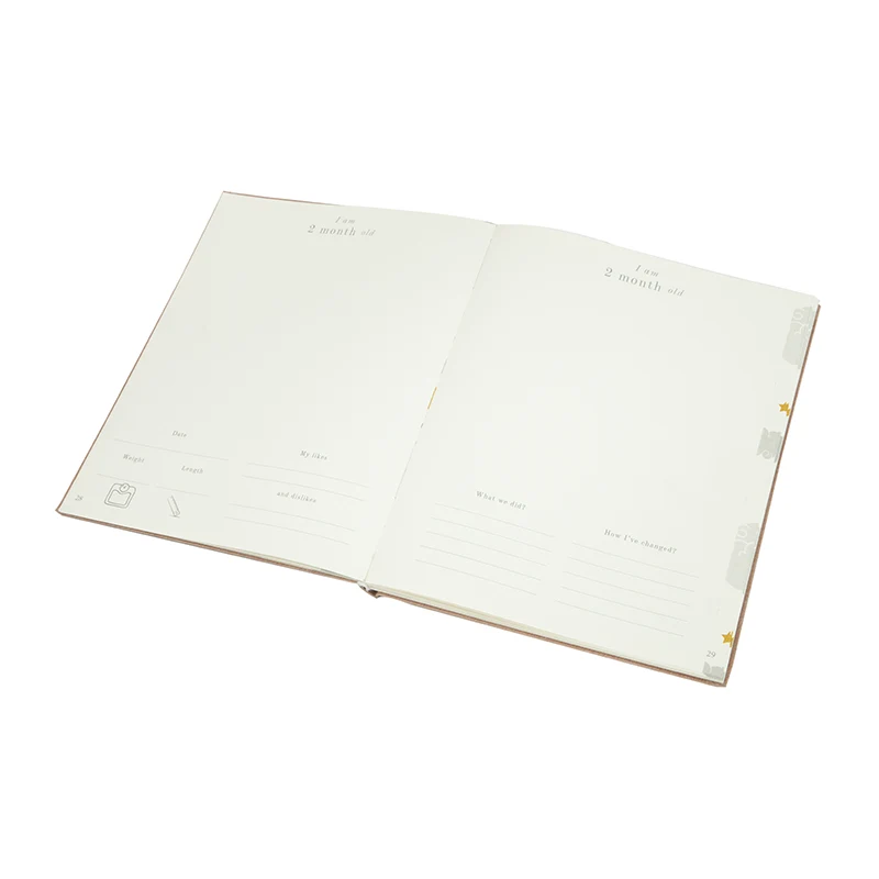 Linen Fabric Cover Diary Notebook