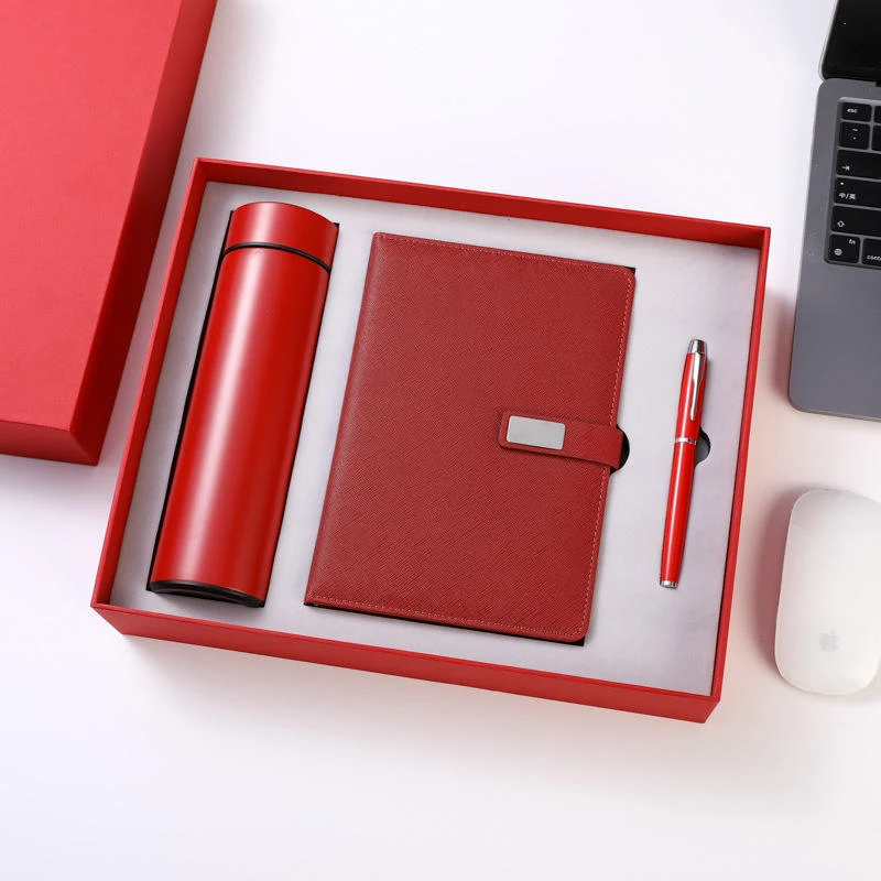 Notebook and Thermos Cup Gift Set