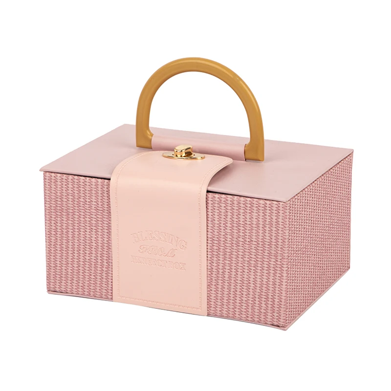 Pudełko na prezent z walizką z uchwytem